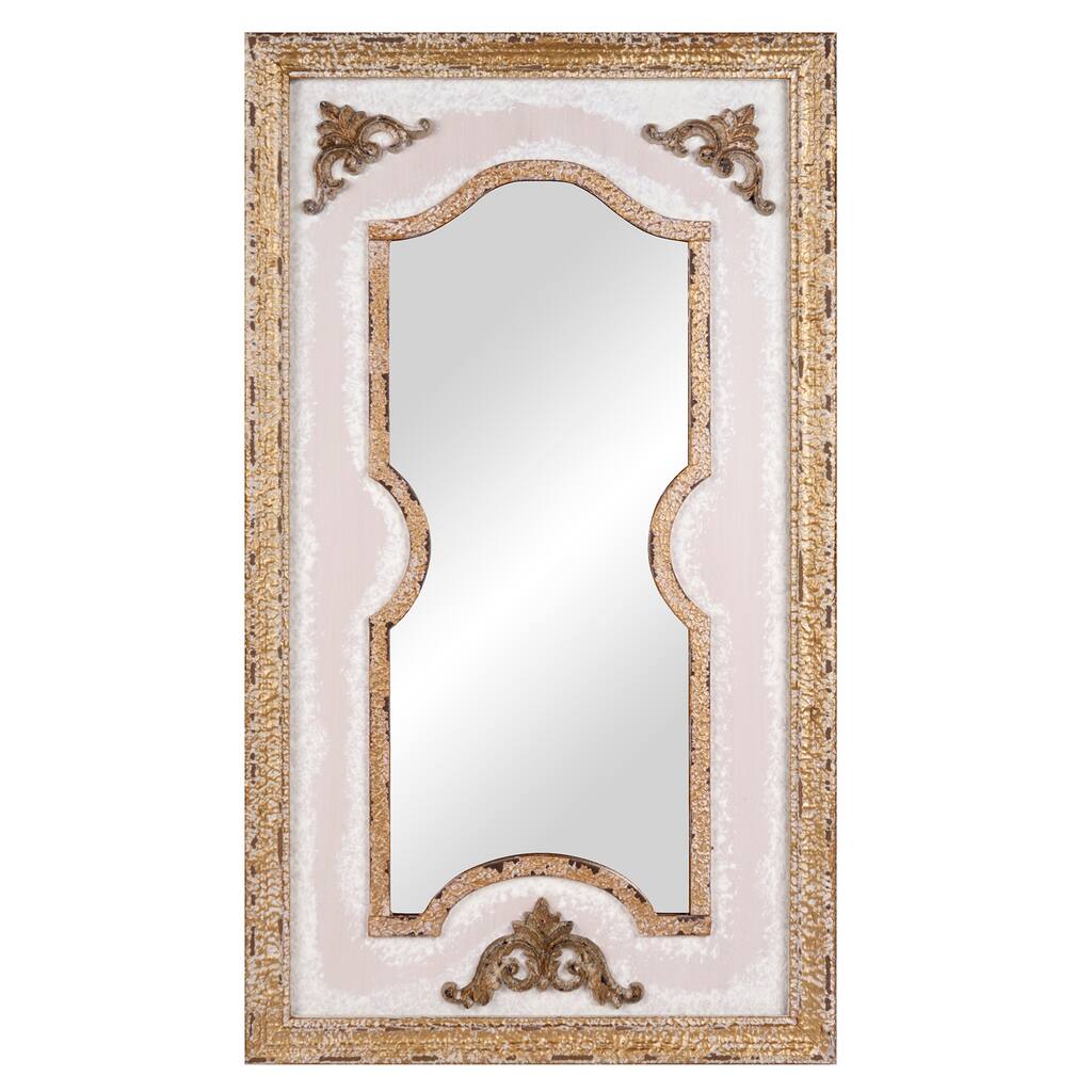 White Gold Glitter Wall Mirror By Ashland - Gold Glitter Wall Mirror White Gold Glitter Wall Mirror By Ashland - Gold Glitter Wall Mirror